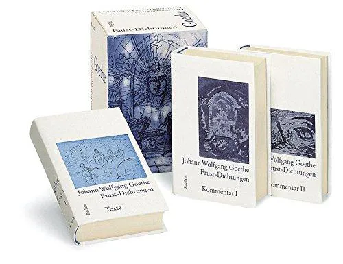 Johann Wolfgang von Goethe, Frederick Burwick, James C. McKusick: Faust-Dichtungen (German language, 1999, Reclam)