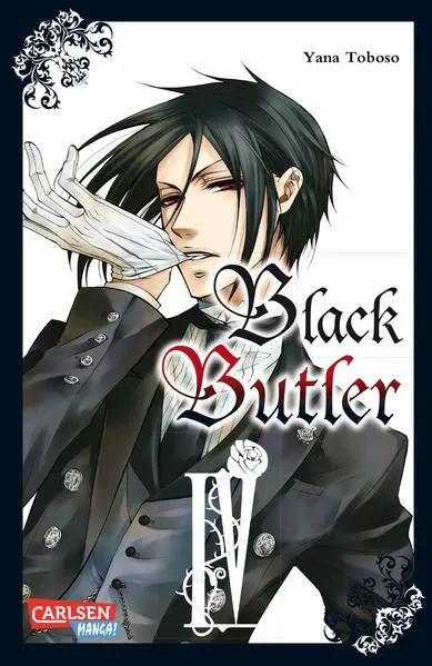 Yana Toboso: Black Butler 4 (German language, 2010, Carlsen Verlag)