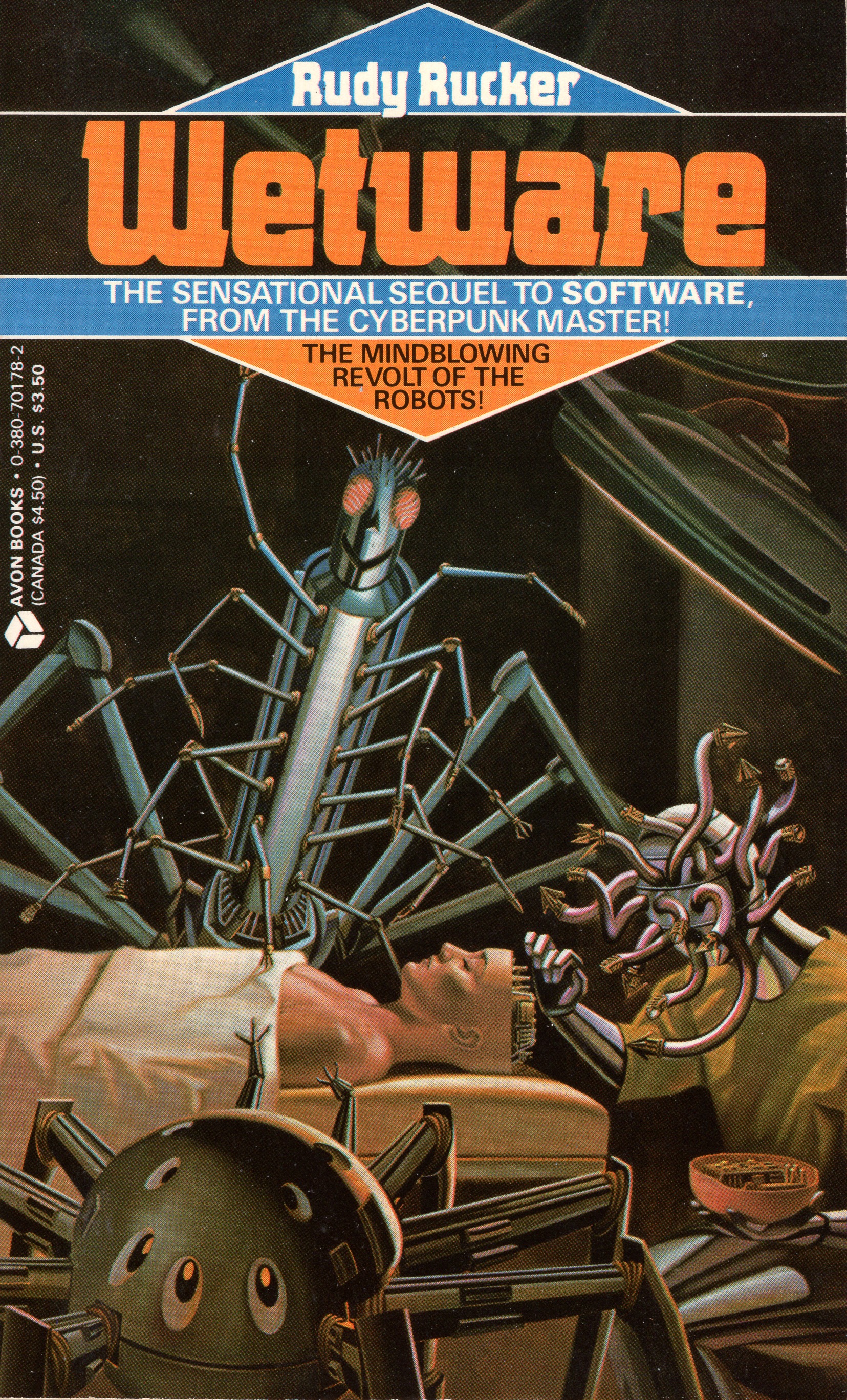 Rudy Rucker: Wetware (Paperback, 1988, Avon Books)