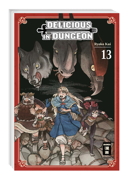 Ryoko Kui: Delicious in Dungeon 13 (Paperback, Deutsch language, Egmont)