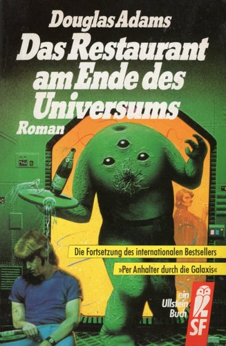 Douglas Adams: Das Restaurant am Ende des Universums (German language, 1989, Ullstein)