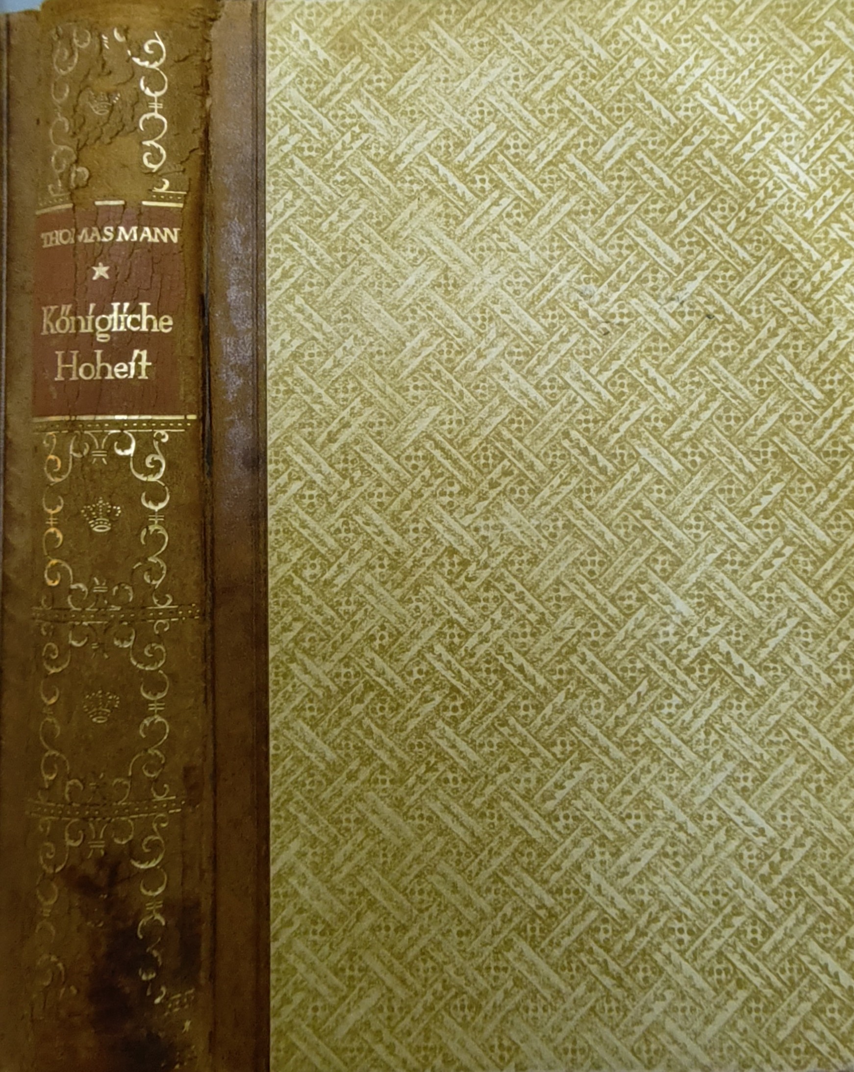 Thomas Mann: Königliche Hoheit (Hardcover, german language, 1927, Deutsche Buch-Gemeinschaft)