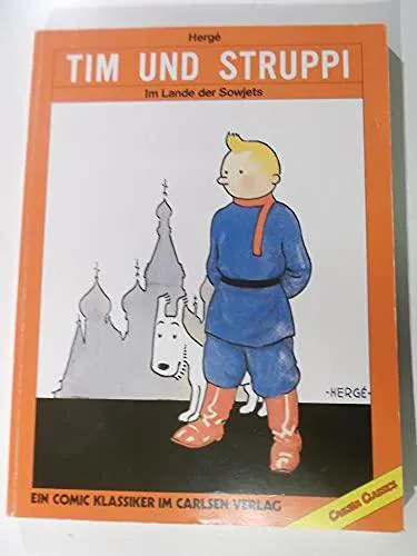 Hergé: Tim im Lande der Sowjets (German language, 1989, Carlsen Verlag)