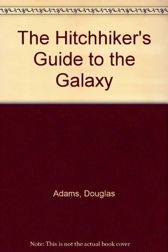 Douglas Adams: The Hitchhiker's Guide to the Galaxy (AudiobookFormat, Brand: Dove Entertainment Inc, Dove Entertainment Inc)