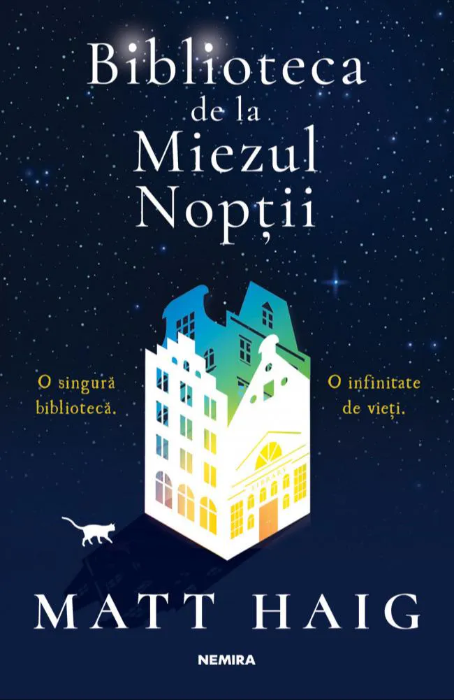 Matt Haig: Biblioteca de la miezul nopții (Romanian language, 2020, Nemira Publishing House)