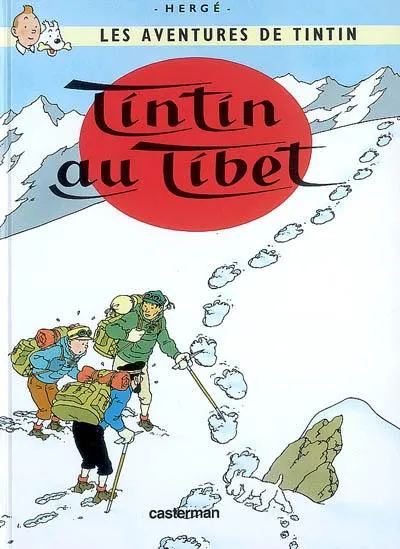 Hergé: Tintin au Tibet (French language, 2007, Casterman)
