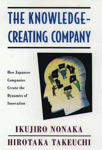 Ikujirō Nonaka: The knowledge-creating company (1995, Oxford University Press)