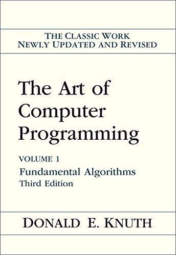 Donald E. Knuth: The  Art of Computer Programming, Volume 1 (1997, Addison-Wesley)