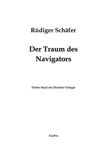Rüdiger Schäfer: Illochim-Trilogie (German language, 2008, Fantasy Productions)