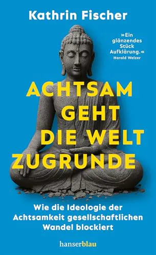Kathrin Fischer: Achtsam geht die Welt zugrunde (Hardcover, German language, hanserblau)