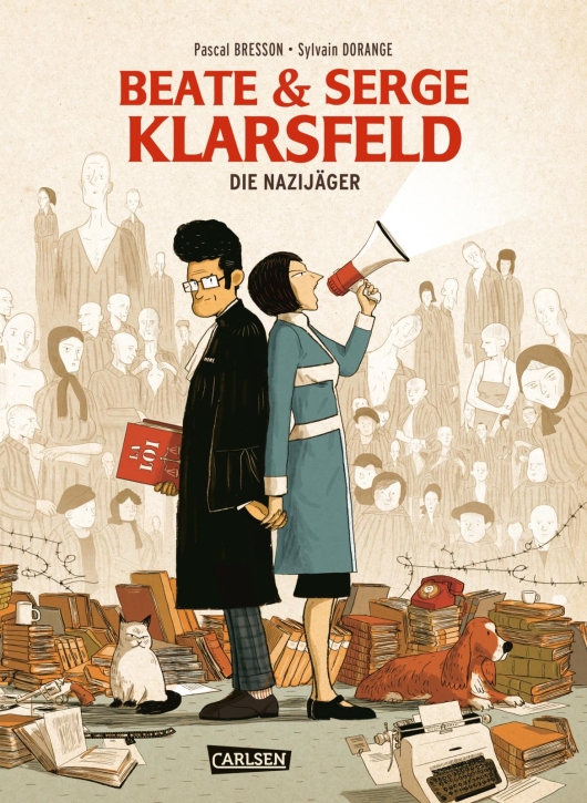 Pascal Bresson, Sylvain Dorange: Beate & Serge Klarsfeld (GraphicNovel, German language, 2021, Carlsen)