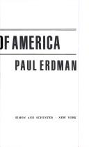 Paul Emil Erdman: The last days of America (1981, Simon and Schuster)