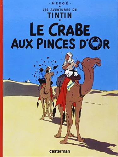 Hergé: Le crabe aux pinces d'or (French language, 1981, Casterman)
