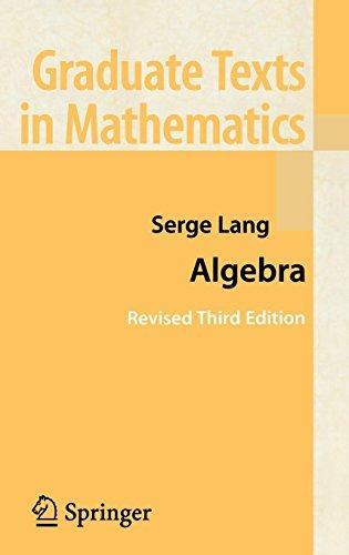 Serge Lang: Algebra (2005)