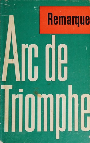 Arc de triomphe (1963, plon)