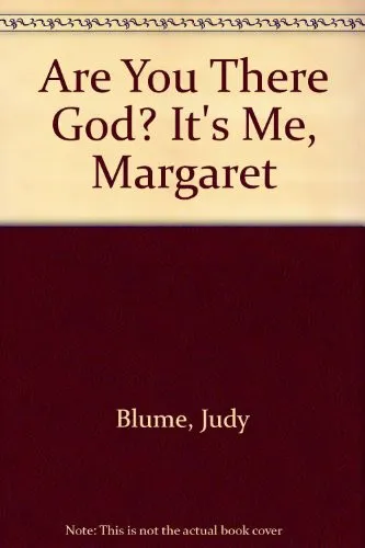 Judy Blume: Are You There God? Its Me, Margaret (1986, Turtleback Books)