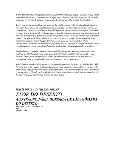 Waris Dirie, Cathleen Miller: Flor do Deserto (Paperback, Portuguese language, 2001, Hedra)