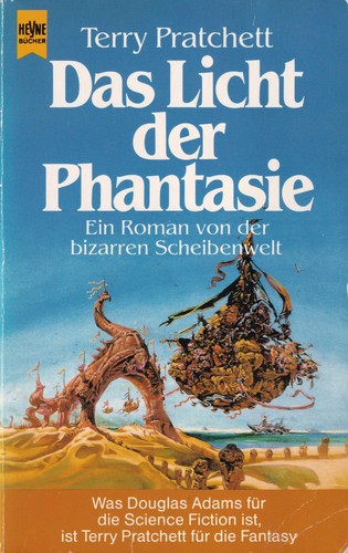 Terry Pratchett, Ernest Riera: Das Licht der Phantasie (German language, 1993, Wilhelm Heyne Verlag)