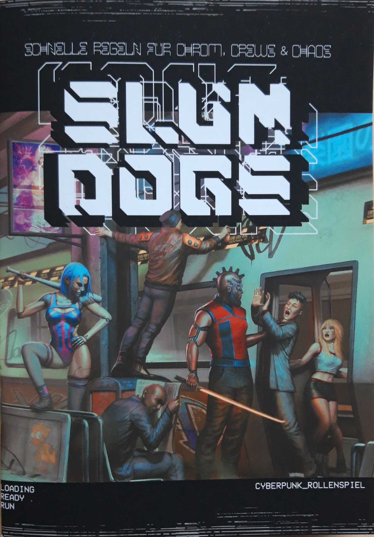 Sebastian Hahn: Slumdogs. Schnelle Regeln für Chrom, Crews & Chaos (Paperback, Deutsch language)