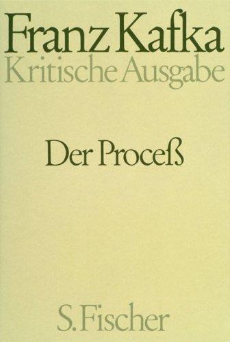 Franz Kafka: Der Process [sic] (German language, 1990, S. Fischer)
