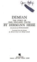 Hermann Hesse: Demian the Story of Emil Sinclairs Youth (Paperback, Bantam Doubleday Dell, Bantam Books)