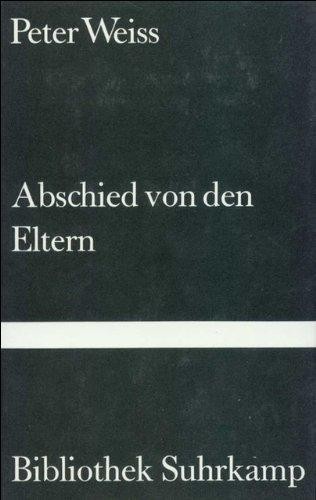 Peter Weiss: Abschied von den Eltern (Hardcover, German language, 1980, Suhrkamp Verlag)