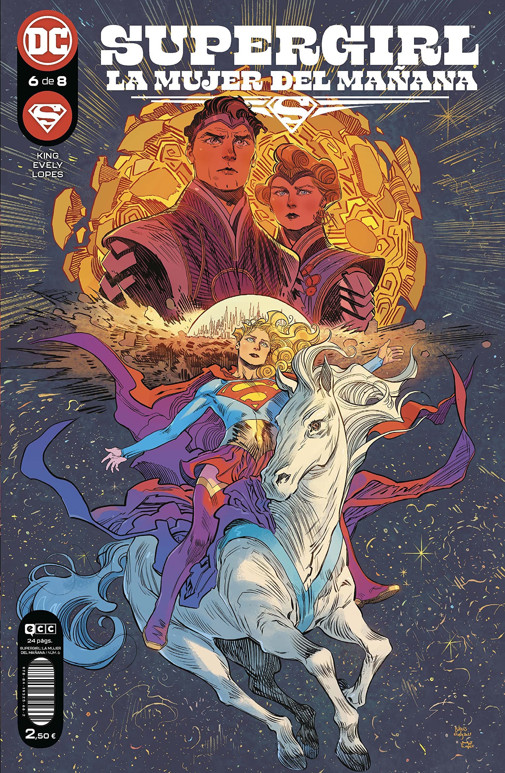 Tom King, Bilquis Evely, Francisco San Rafael Simó: Supergirl: La mujer del mañana #6 (Paperback, Español language, 2022, ECC)