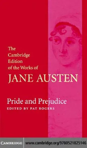 Jane Austen: Pride and Prejudice (2006, Cambridge University Press)