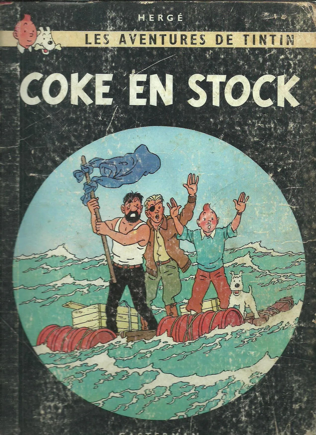 Hergé: Coke en stock (French language, 1958, Casterman)