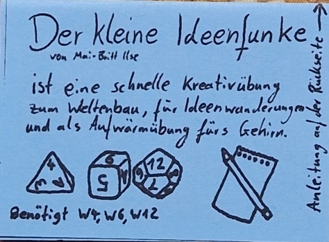 Mai-Britt Ilse: Der kleine Ideenfunke (Deutsch language)