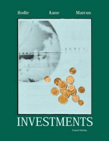 Alan J. Marcus: Investments (Hardcover, 1998, Richard d Irwin)