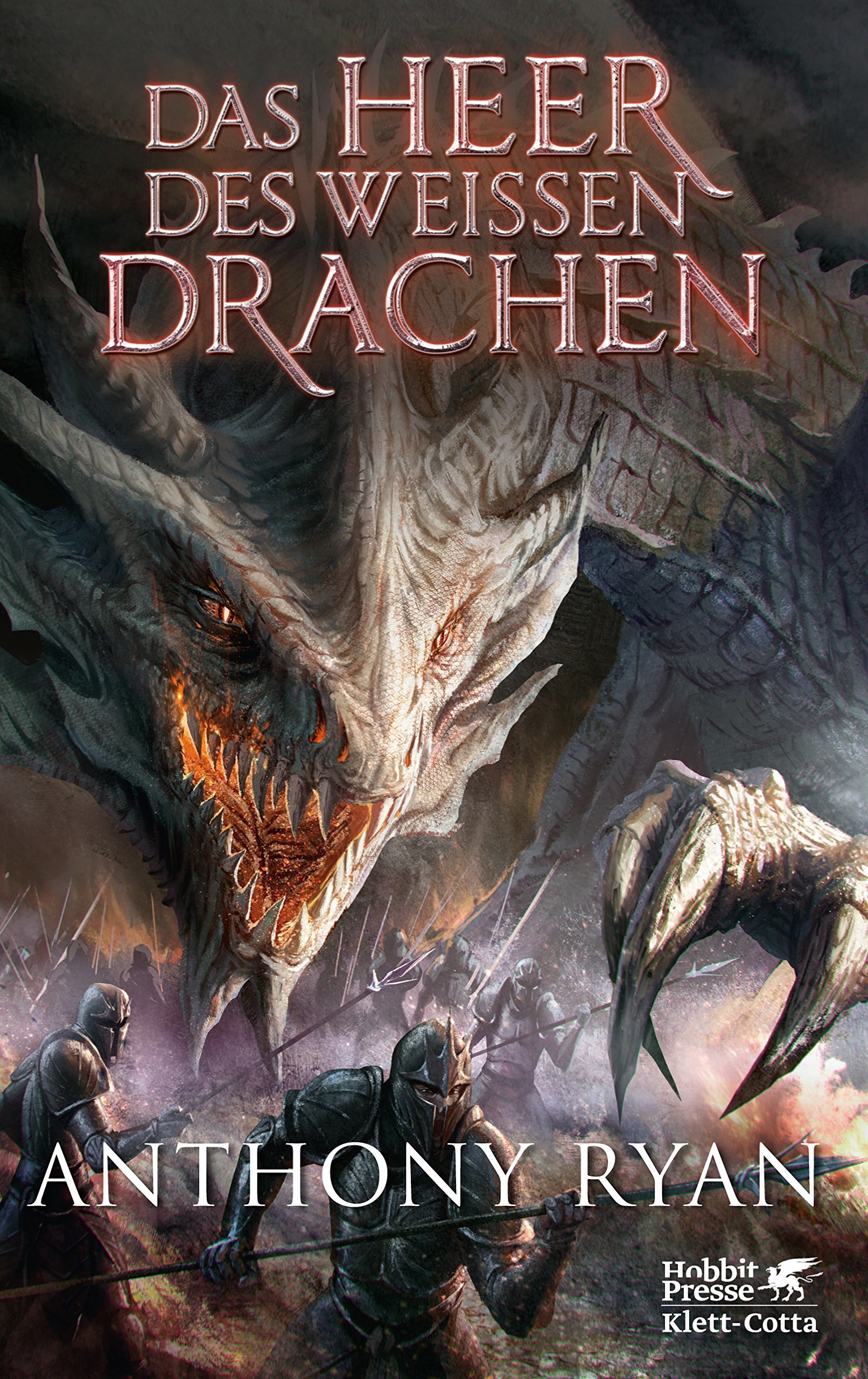 Anthony Ryan: Das Heer des weißen Drachen (Hardcover, deutsch language, Klett-Cotta)