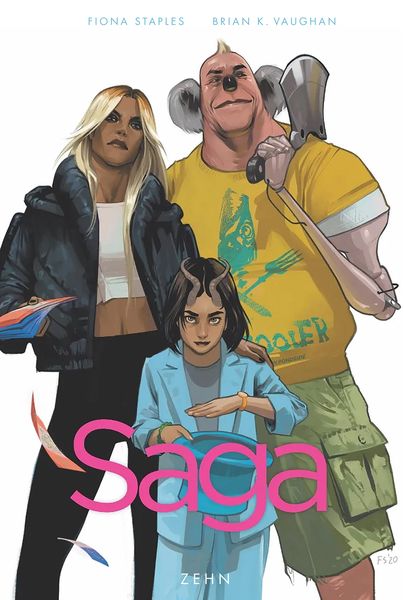Brian K Vaughan, Fiona Staples: Saga (GraphicNovel, Deutsch language, Cross Cult)