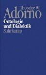 Theodor W. Adorno: Ontologie und Dialektik (Hardcover, German language, 2002, Suhrkamp)