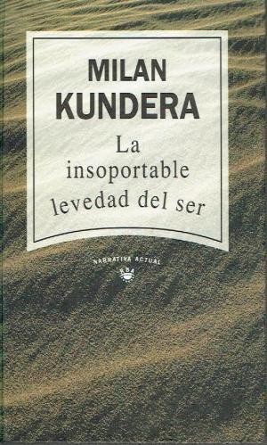 Milan Kundera: La insoportable levedad del ser. (Paperback, Spanish language, 2006, Tusquets Editores)