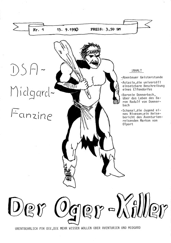 Markus Port, Jörg Schmidt, Andreas Wagner: Der Oger-Killer Nr. 1 (Paperback, Deutsch language)