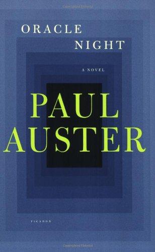 Paul Auster: Oracle Night (Paperback, Picador)