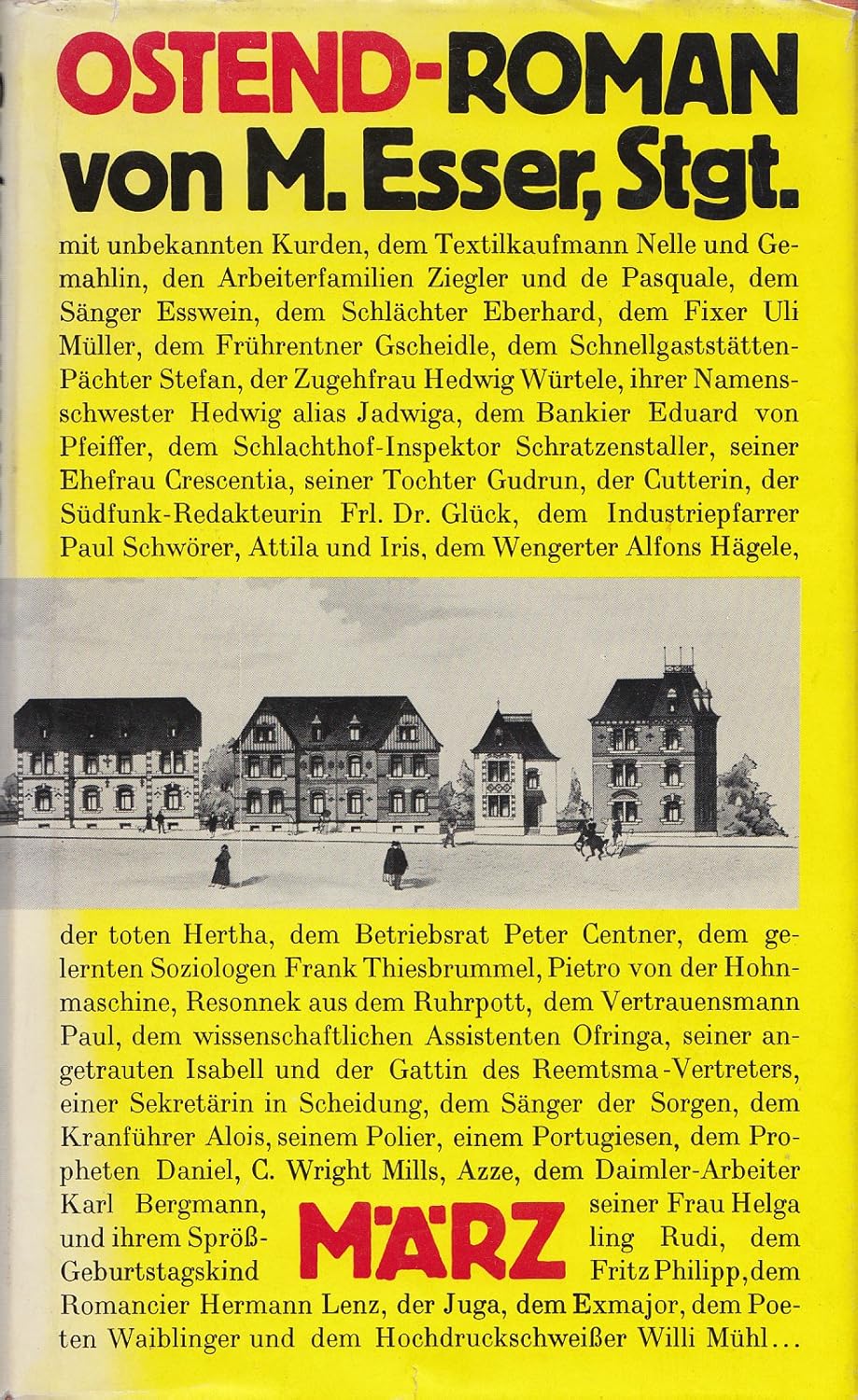 Manfred Esser: Ostend-Roman (Hardcover, German language, 1978, März bei Zweitausendeins)