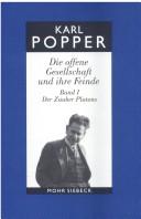 Die offene Gesellschaft und ihre Feinde 1. Der Zauber Platons. (Hardcover, Mohr)