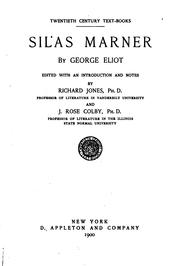 George Eliot: Silas Marner (1900, D. Appleton and Company)