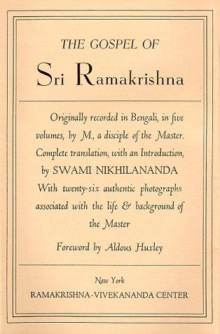 Nikhilananda: The Gospel of Sri Ramakrishna (Hardcover, Ramakrishna-Vivekananda Center)