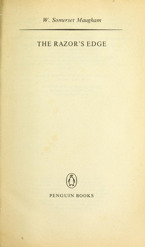 William Somerset Maugham: The razor's edge (Paperback, 1963, Penguin Books)
