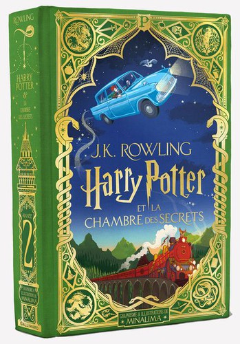 J. K. Rowling, Minalima Design, J.K Rowling: Harry Potter et la Chambre des secrets (French language, 2021)