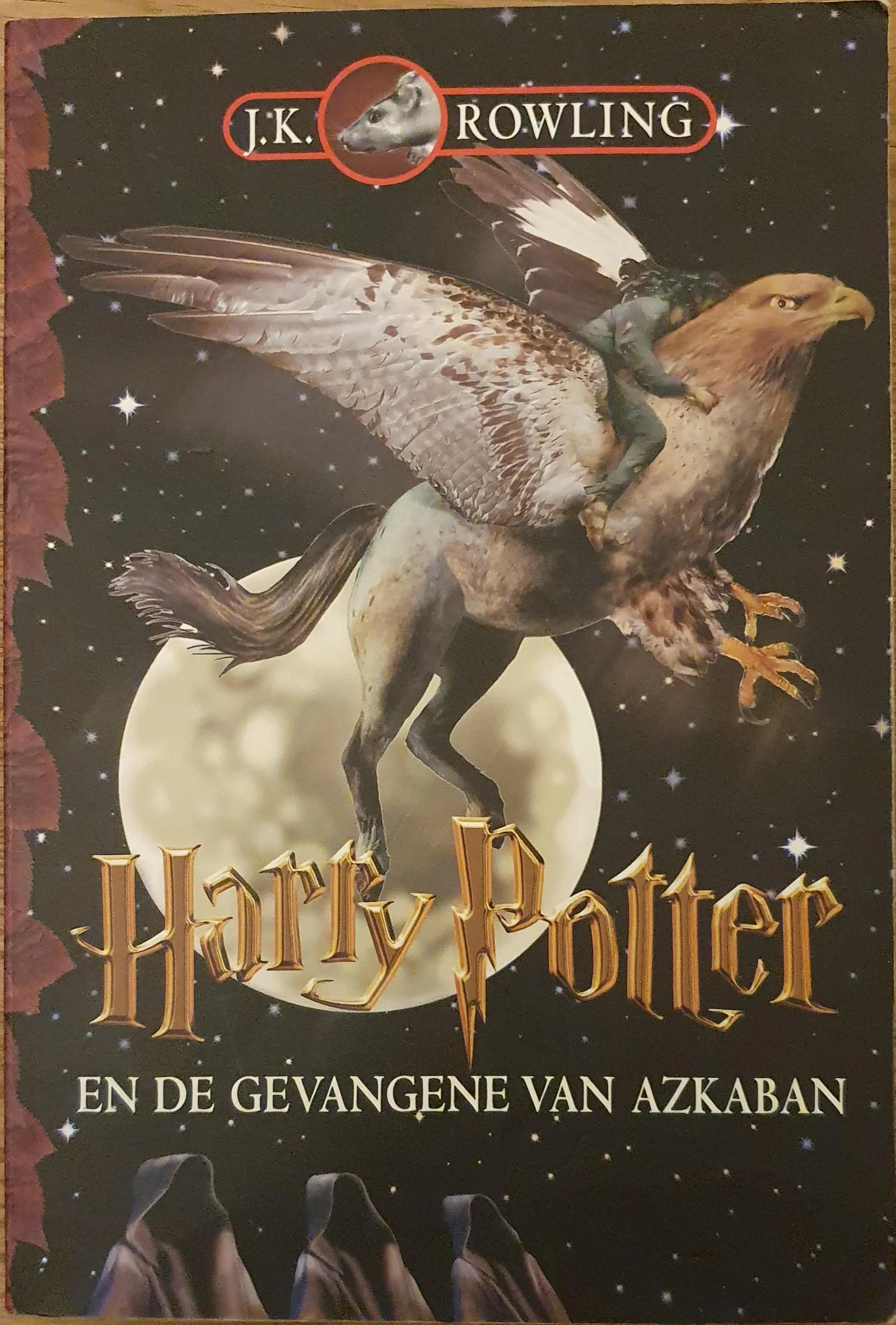 J.K. Rowling: Harry Potter en de gevangene van Azkaban (Dutch language, 2002, De Harmonie)