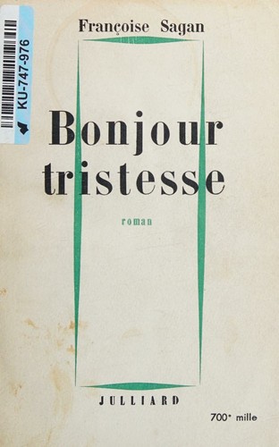 bonjour tristesse (1954, julliard)