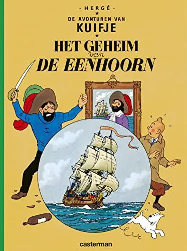 Hergé: The Secret of the Unicorn (Dutch language, 1967)