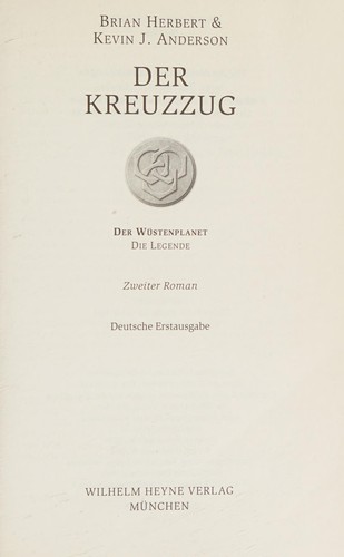 Brian Herbert: Der Kreuzzug (2004, Heyne Verlag)