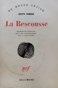 Joseph Conrad: La Rescousse (French language, 1936, Éditions Gallimard)