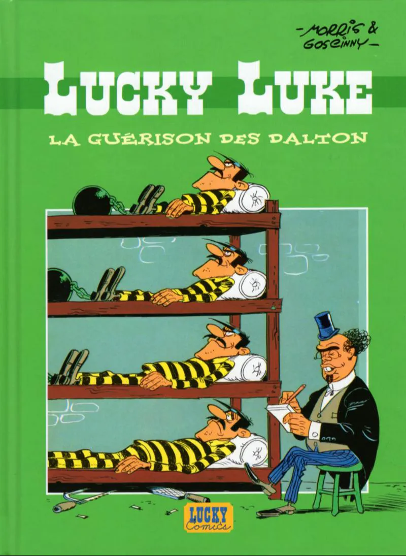 René Goscinny: La guérison des Dalton (French language, 2010, Lucky Comics)