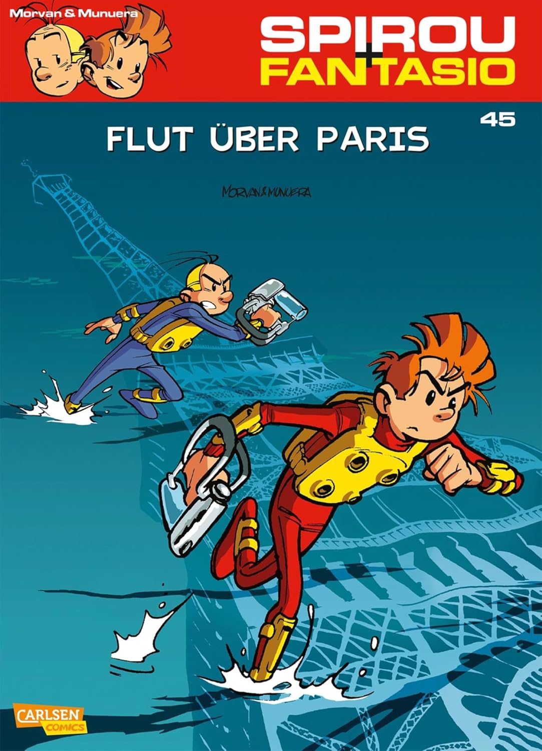 Jean-David Morvan, José Luis Munuera: Flut über Paris (German language, 2005, Carlsen Comics)